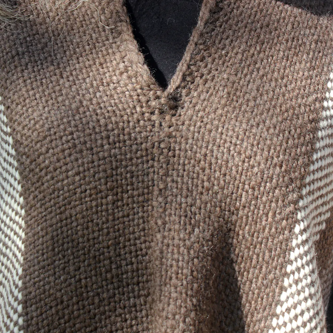 Poncho Lana de Oveja 100% natural 5