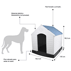 Casa para Perro XL 96.5x105x98.5 cm Petizoos Elije el Color 5