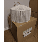 Lámpara de Colgar Tejida de Rafia 2