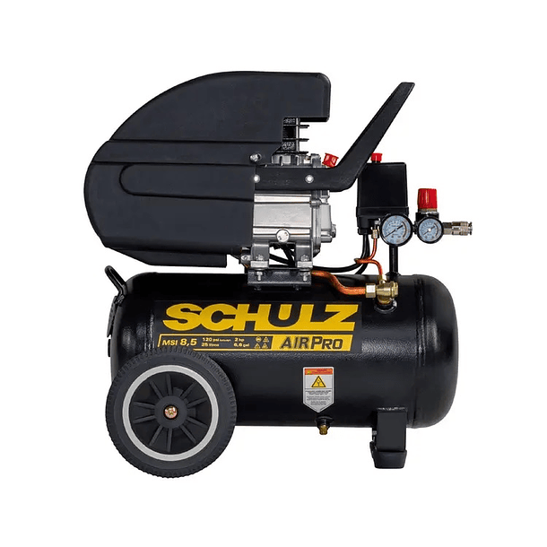 Compresor 1500W 25 litros Air Pro MSI 8,5/25 Schulz 1
