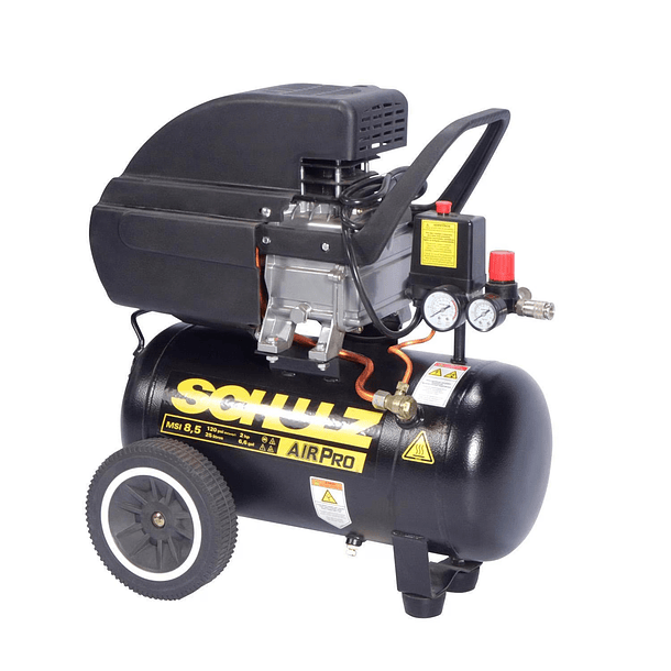 Compresor 1500W 25 litros Air Pro MSI 8,5/25 Schulz 3