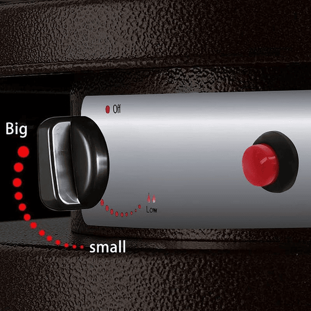 Estufa de Patio Exterior Baja - Incluye Regulador 5