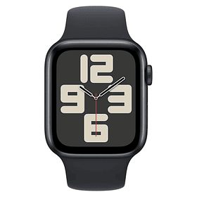 Apple Watch SE (Gps) - Aluminio 44 mm - Correa Deportiva - Talla M/L Color Negro