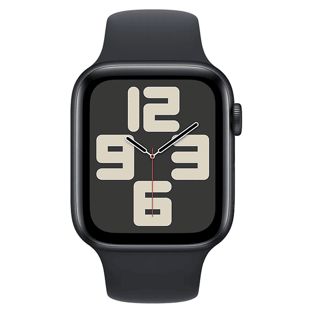 Apple Watch SE (Gps) - Aluminio 44 mm - Correa Deportiva - Talla M/L Color Negro 1