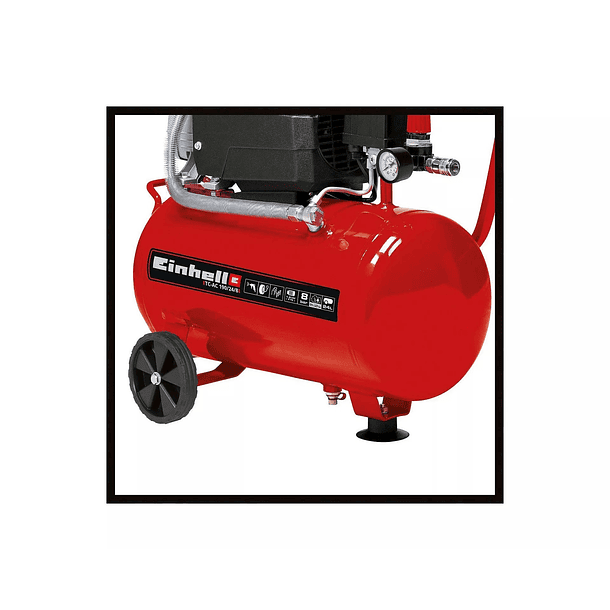 Compresor Einhell 24L 2HP TC-AC 190/24/8 3