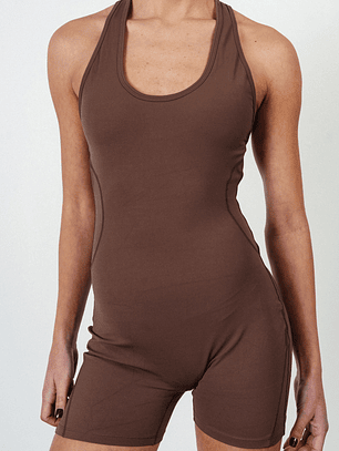 Muse Jumpsuit - Espresso