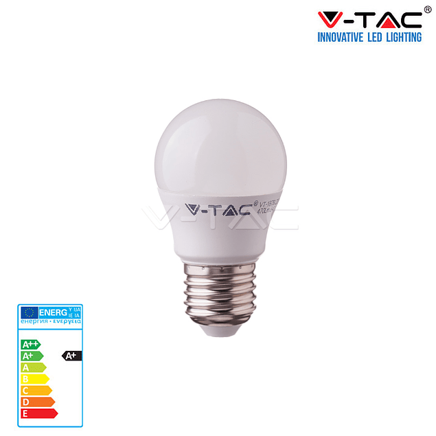 LED LAMP E27 3.7W 320Lm G45 BALL V-TAC