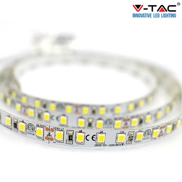 LED Strip 18W/m SMD2835 204LEDs/m 12V IP20 (5 Meters)