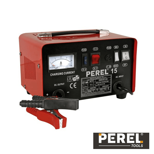 Lead Battery Charger 12/24V - Perel