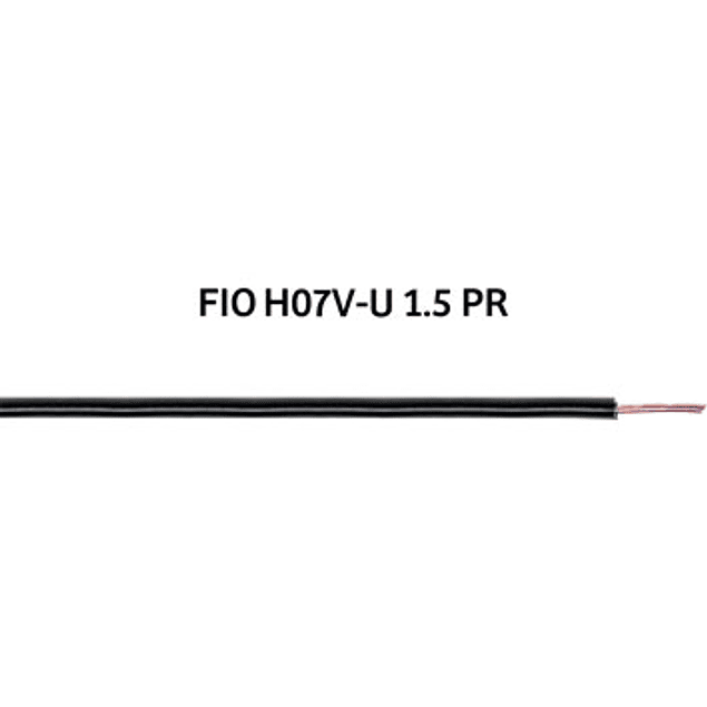 Fio Rígido (H07V-U) 1,5mm² 100m