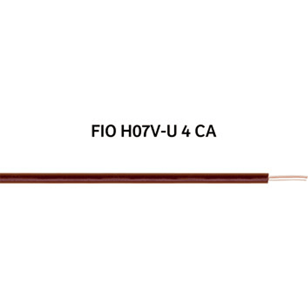 Fio Rígido (H07V-U) 4mm² 100m