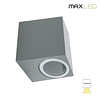 Applique Murale Carrée 1xGU10 IP54 Noir/Blanc/Gris