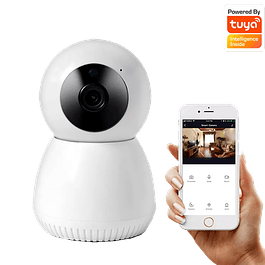 Caméra Surveillance CCTV IP 1080p Wifi Tuya DENVER 2MP 355º/60º
