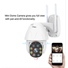 IP Surveillance Camera 1080p Wifi Tuya DENVER 2MP Horizontal: 355°, vertical: 85° - motorized CCTV