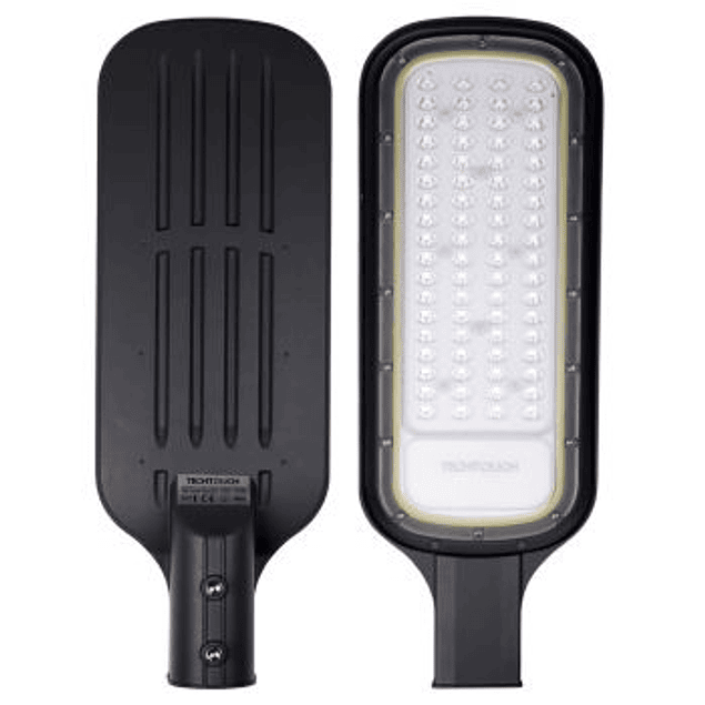 Street wall light X² LED SUPERVISION IP65 100W LED 8000lm 6400K W.16.5xW.48.5xHeight.6.2cm Black