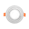 Ring for INTECA recessed spot light rotating round L.8xL.8xHeight.0.3cm Silver