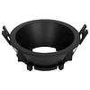 Ring for recessed spot ONIRO round Height.3.6xD.8.5cm Polycarbonate (PC) Black