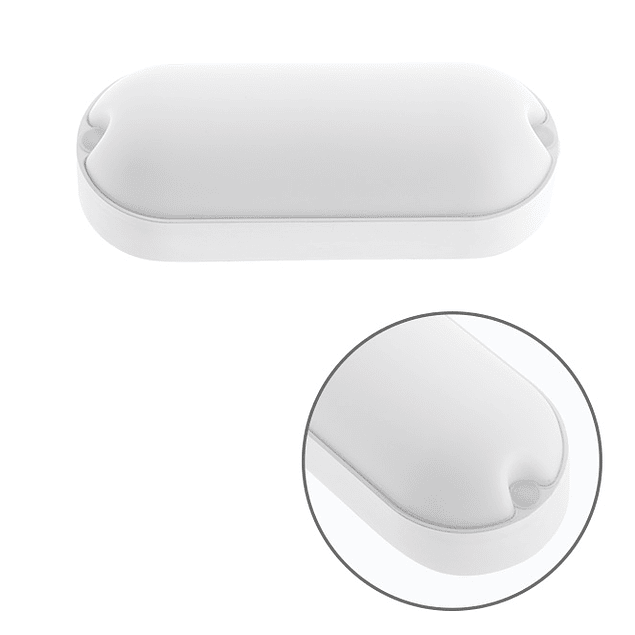 Wall light KASAI IP54 1x24W LED 1680lm 6400K W.27xL.13xHeight.6.7cm White