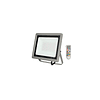 Projector LED 20W Slim RGB-W C/Comando | Cinza | IP65 | CRI+80