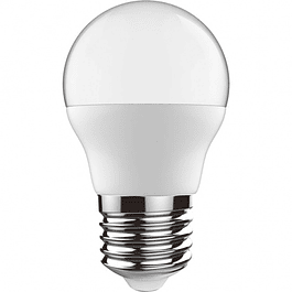 Bombilla E27 (gruesa) Esférica Evolutionled 5W 400lm Blanca