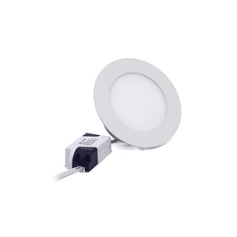 Panneau LED rond blanc Maxled 6W