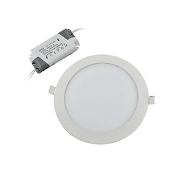 Panneau LED Rond Blanc Maxled 12W