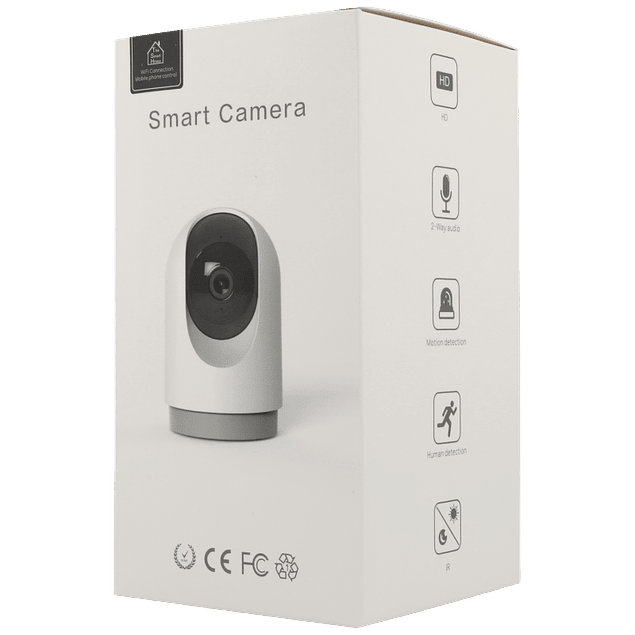 Câmara CCTV PTZ IP de 3 megapixel e lente fixa IP20 - Não inclui cartão SD.