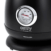 1.7 L Metal Electric Kettle w/ Thermometer – Black