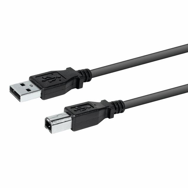 Cabo USB “A” Macho / USB “B” Macho - Impressora - 1,8mt