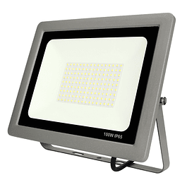 Proyector LED Slim EK-Series 100W 10.000Lm Gris Luxtar