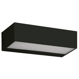  Rectangular MAXLED LED wall light Anthracite 9W Natural Light (4000K) IP65