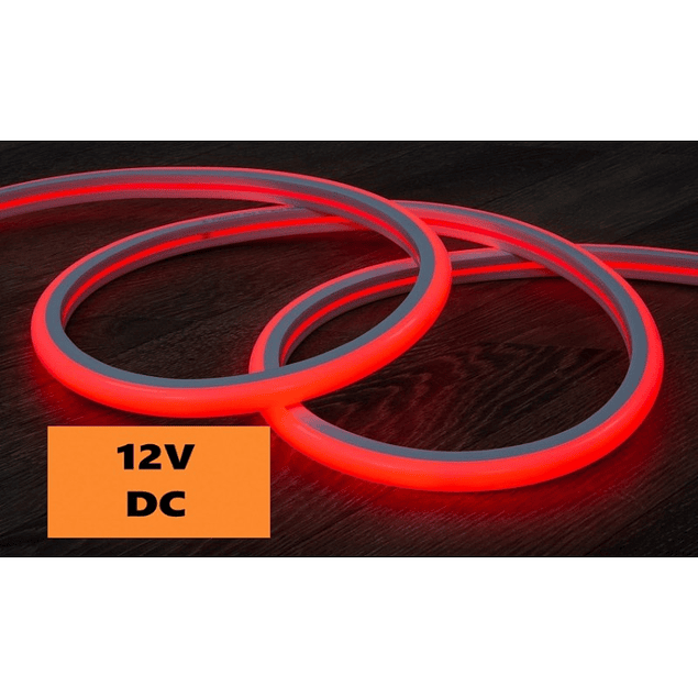 LED Neon Strip 12V IP65 9.6W/m - 50 meter rolls