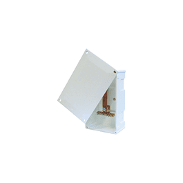 Ground Measuring Box 120x195x65 For Flush Mounting 125A White Up to 5 Outputs