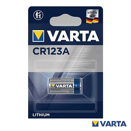 Lithium Battery CR123A 3V Blister Varta