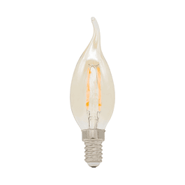 Maxled LED Bulb E14 Flame Peak Type Candle Filament 4W Warm Light (2700K)