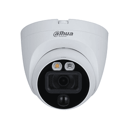 Caméra dôme DAHUA 4-en-1 avec 5 mégapixels et objectif fixe avec dissuasion active PoC et CCTV