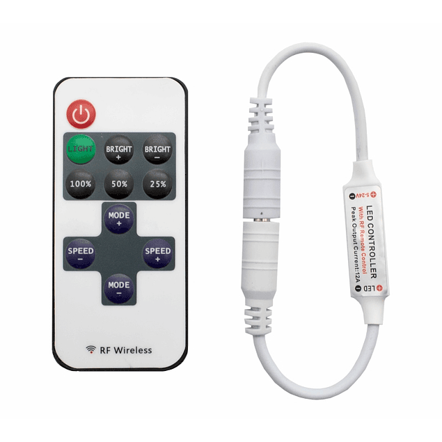 Monocor RF Wireless Controller 12v-24v 12a W/ Maxled Command