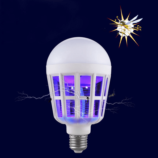  Mosquiteiro Elétrico C/ Lâmpada LED E27 15W