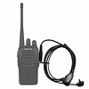 Retevis 2-Pin Walkie Talkie Headset with PTT Transparent Acoustic Tube - Kenwood Baofeng