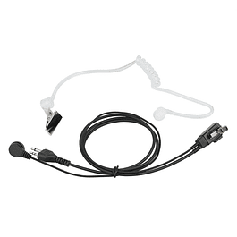Casque talkie-walkie Retevis à 2 broches avec tube acoustique transparent PTT - Midland