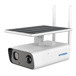 Caméra de vidéosurveillance Caméra IP solaire 4MP (photovoltaïque) avec 4G IP66