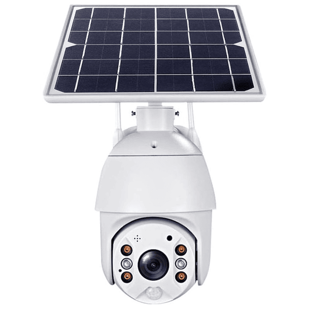 Caméra de vidéosurveillance Caméra IP Wifi 1080P avec panneau solaire (photovoltaïque)