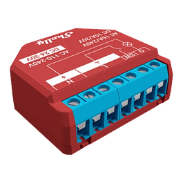 Switch module for WiFi automation with 110/230VAC energy measurement; 24-30VDC - 16A - Shelly Plus 1PM