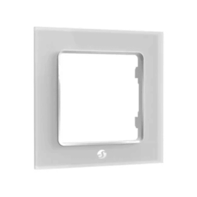 Mirror for Shelly switches - white / black - Shelly Wall Frame 1 White/Black