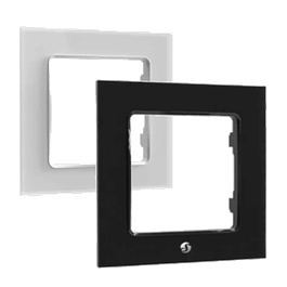 Espejo para interruptores Shelly - blanco / negro - Shelly Wall Frame 1 Blanco/Negro