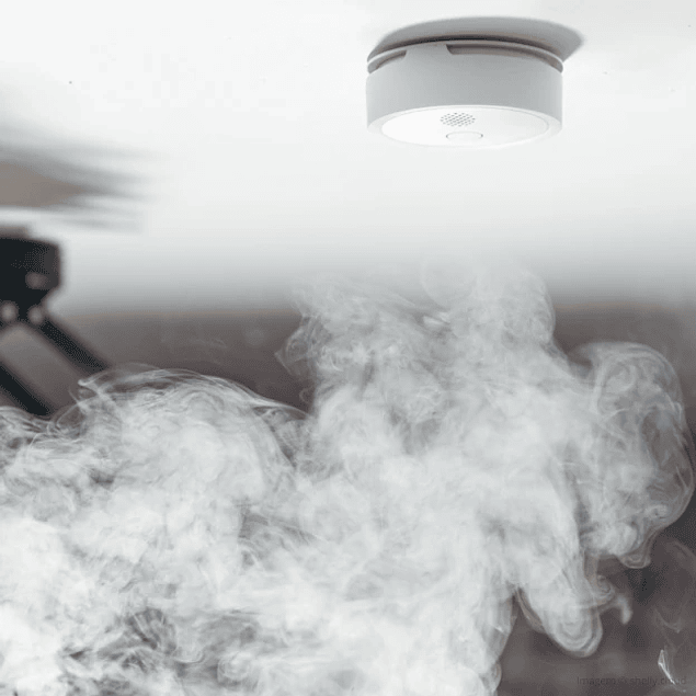Detector/alarme de fumo inteligente Wi-Fi - sem fios 1xCR123A - Shelly Plus Smoke Alarm