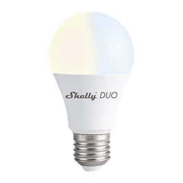 Smart WiFi LED Bulb E27 CCT 2700..6500K 9W 800lm - Shelly DUO E27