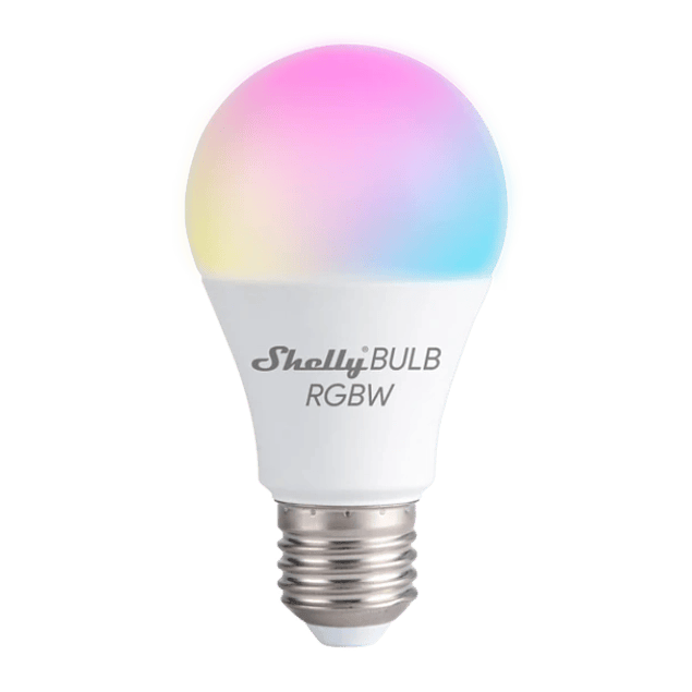 Lâmpada LED Smart WiFi E27 RGBW 2700K 9W 800lm - Shelly DUO - RGBW E27