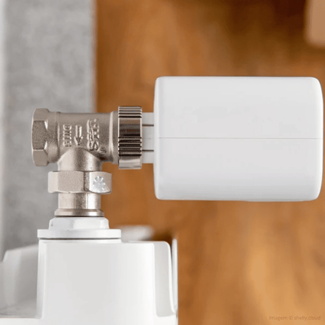 Wi-Fi controlled thermostatic valve for water radiator - Shelly TRV