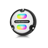 Apelo A1 Luz LED Subaquática RGB Multicolor c/ face preta/branca e base de polímero térmico preto - Hella Marine